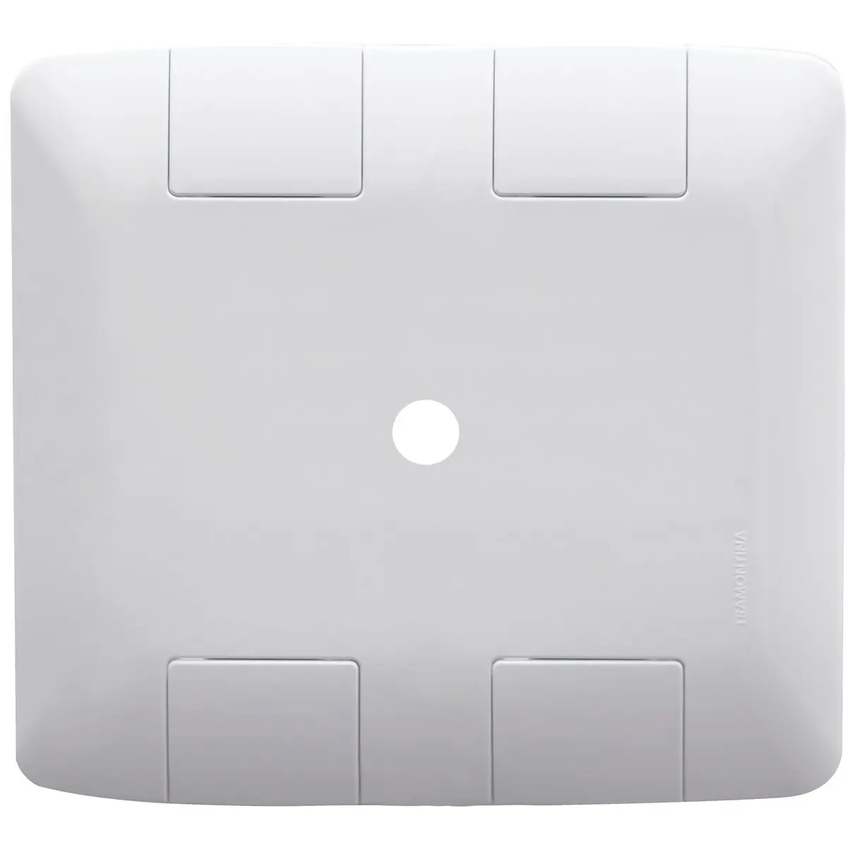 Placa com 1 Furo 9,5 mm 4x4 Tramontina Aria Branca - Casa Leste