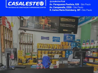 Produtos Vedacit a pronta entrega na Zona Leste da Casa Leste